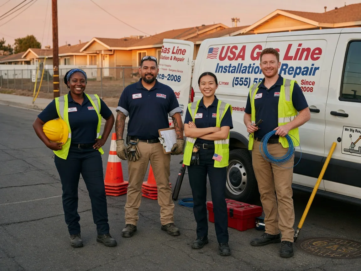 Gas Line Installation company in Westerville, OH